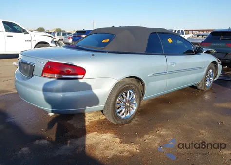 2002 Chrysler Sebring Limited z USA, uszkodzony, nr VIN 1C3EL65R62N233429